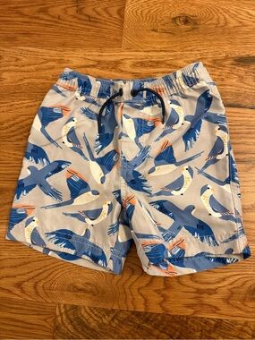Tea Collection Toddler Boy Swim Trunks Size 3 Birds